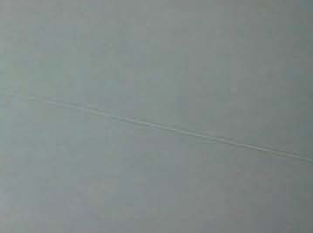 Mechanical scratch and pitting surface defects on sapphire substrate