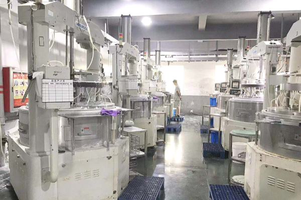 High-precision double-sided lapping machine for sapphire wafers